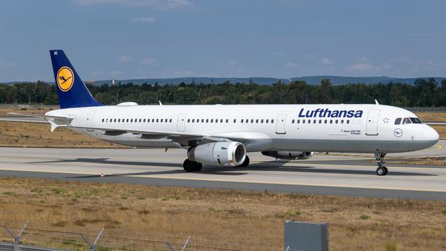 D-AIRC:Airbus A321:Lufthansa
